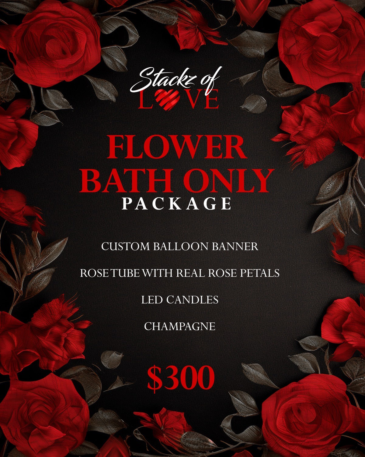 FLOWER BATH ONLY